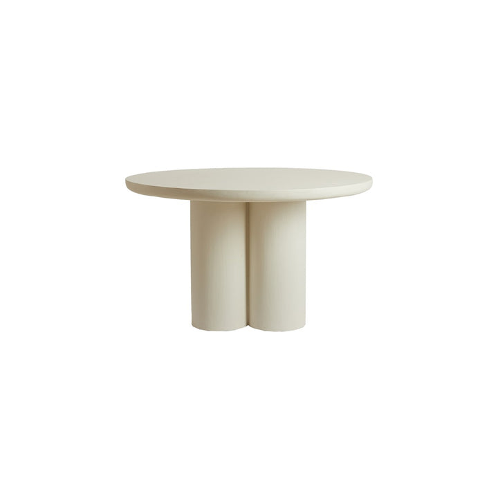Mizuho Round Dining Table - Cream Light & Living 3