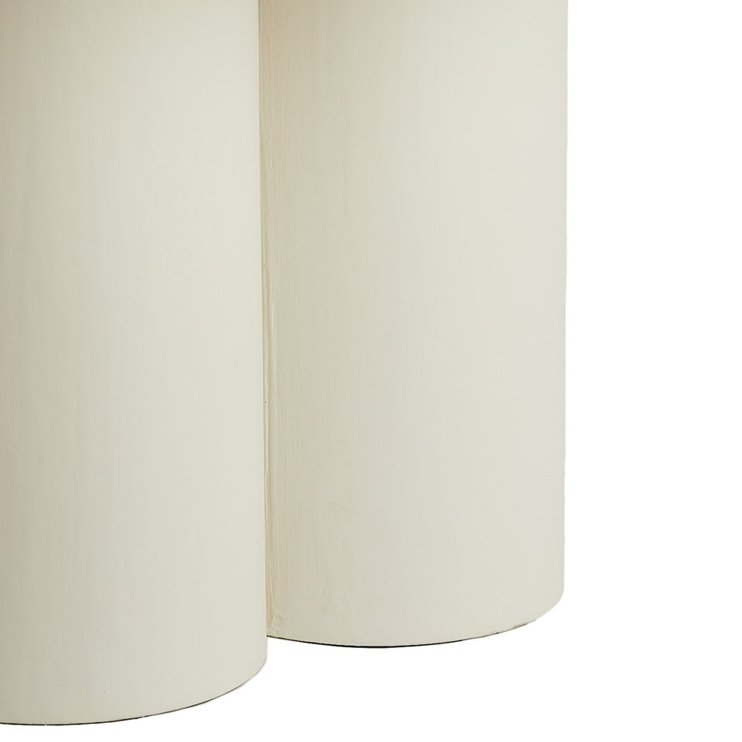Mizuho Round Dining Table - Cream Light & Living 5