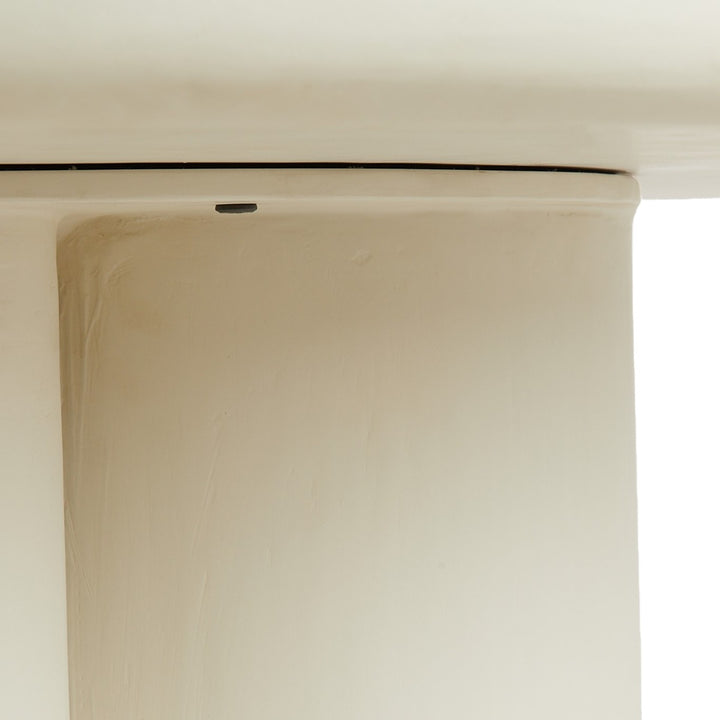 Mizuho Round Dining Table - Cream Light & Living 7
