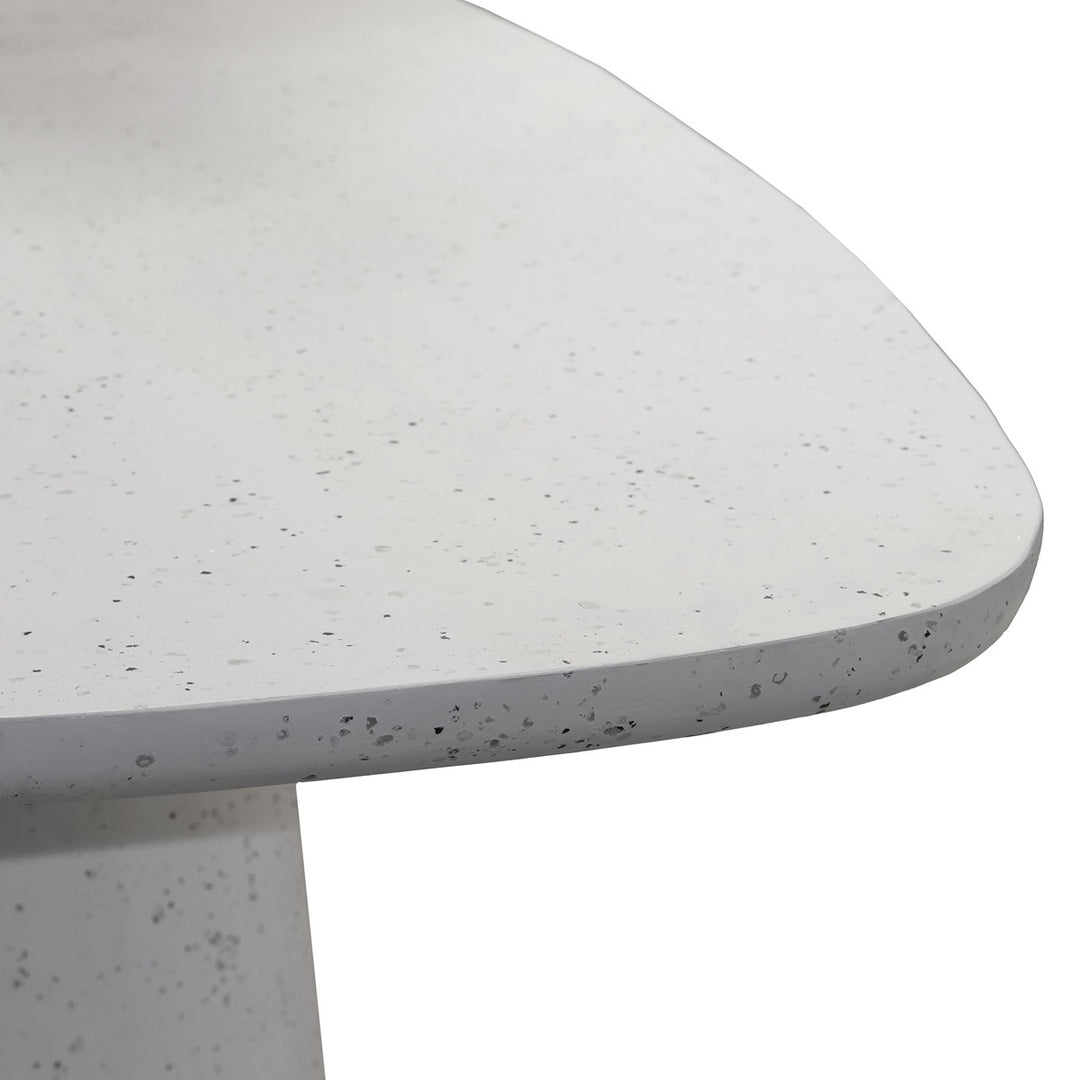 Hamura Rectangular Dining Table - Terrazzo White Light & Living 6