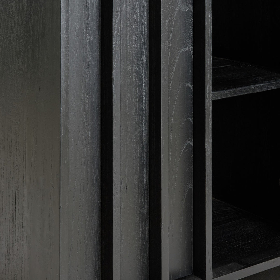 Lavinio Wooden Display Unit - Dark Brown Light & Living 9