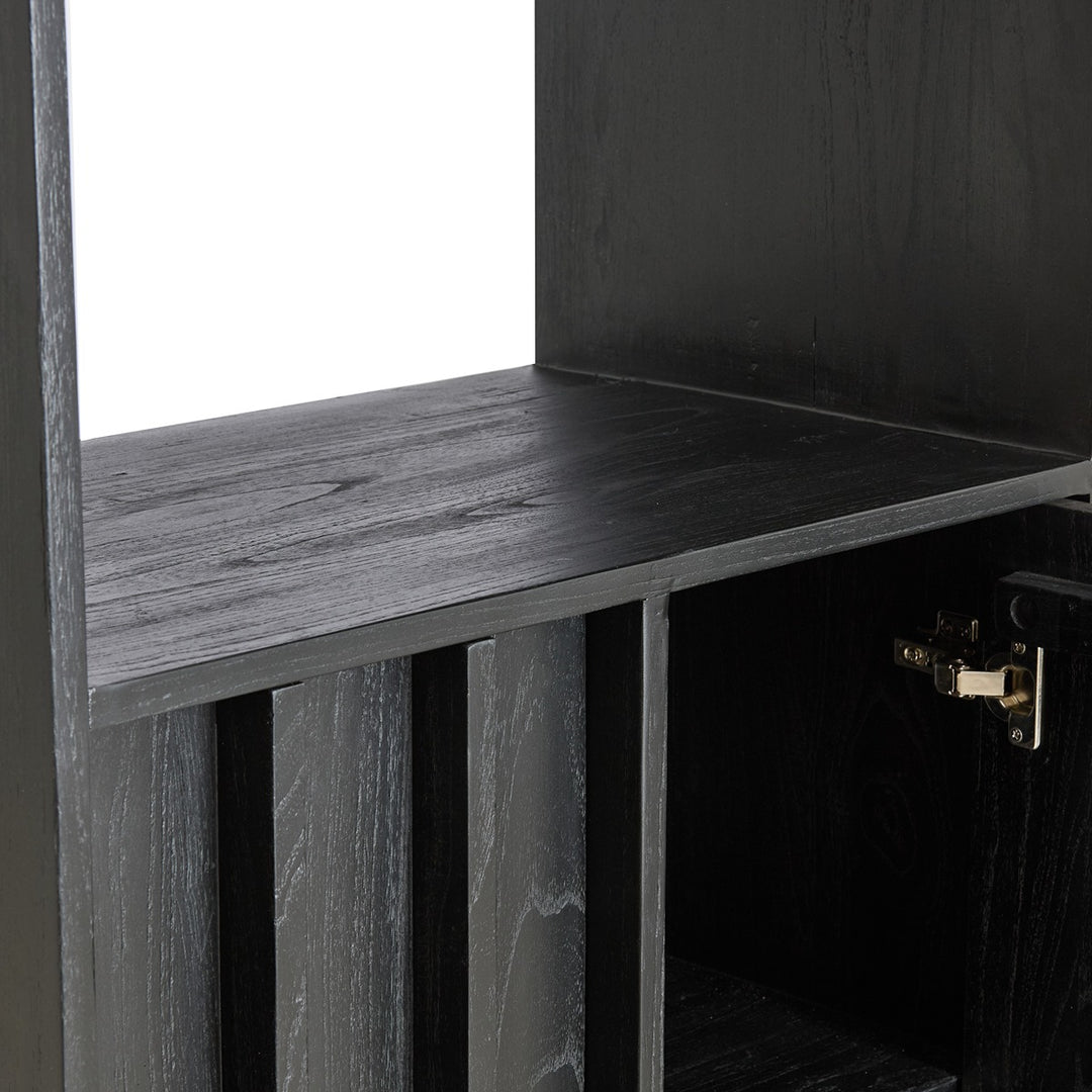 Lavinio Wooden Display Unit - Dark Brown Light & Living 11