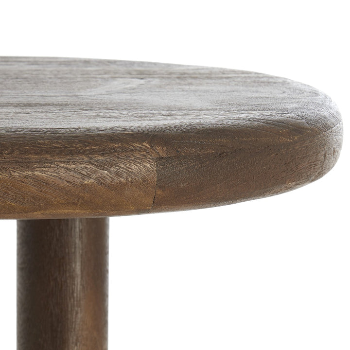 Canzo Wooden Coffee Table - Matte Russet Light & Living 5