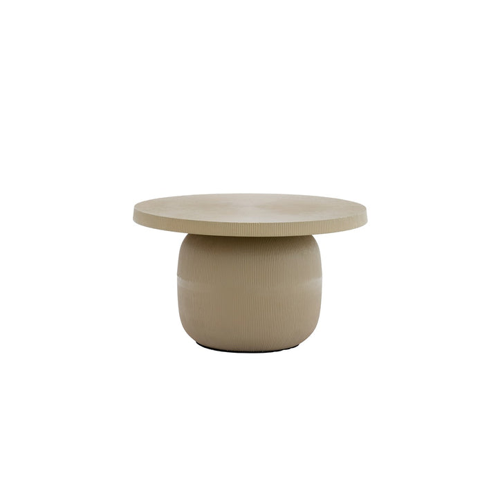 Tigran Round Coffee Table - Sand Light & Living 1
