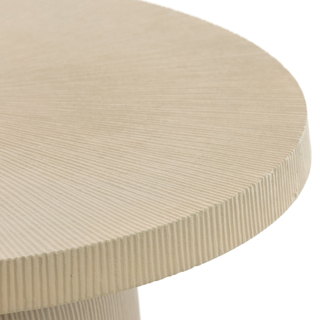 Tigran Round Coffee Table - Sand Light & Living 3