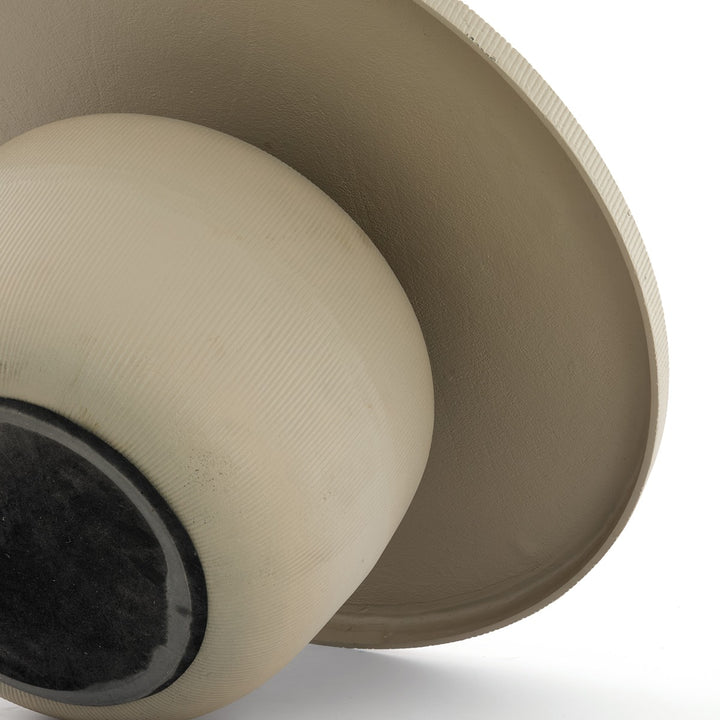 Tigran Round Coffee Table - Sand Light & Living 5