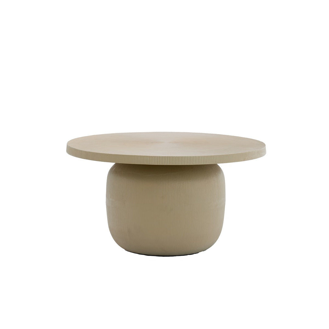 Tigran Round Coffee Table - Sand Light & Living 6