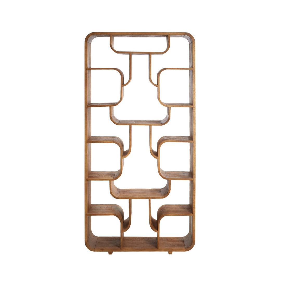 Labare Display Unit - Light Brown Light & Living 1