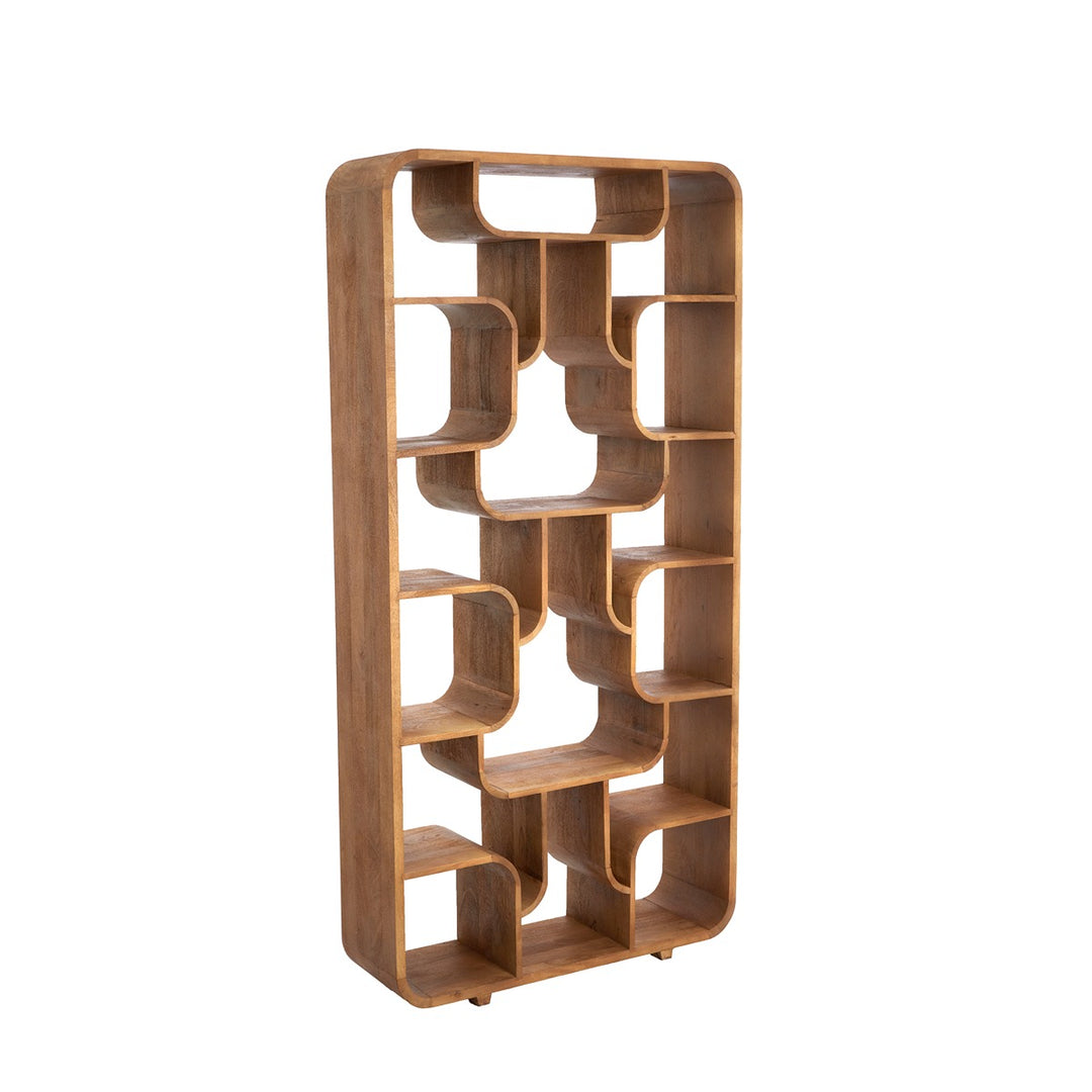Labare Display Unit - Light Brown Light & Living 3