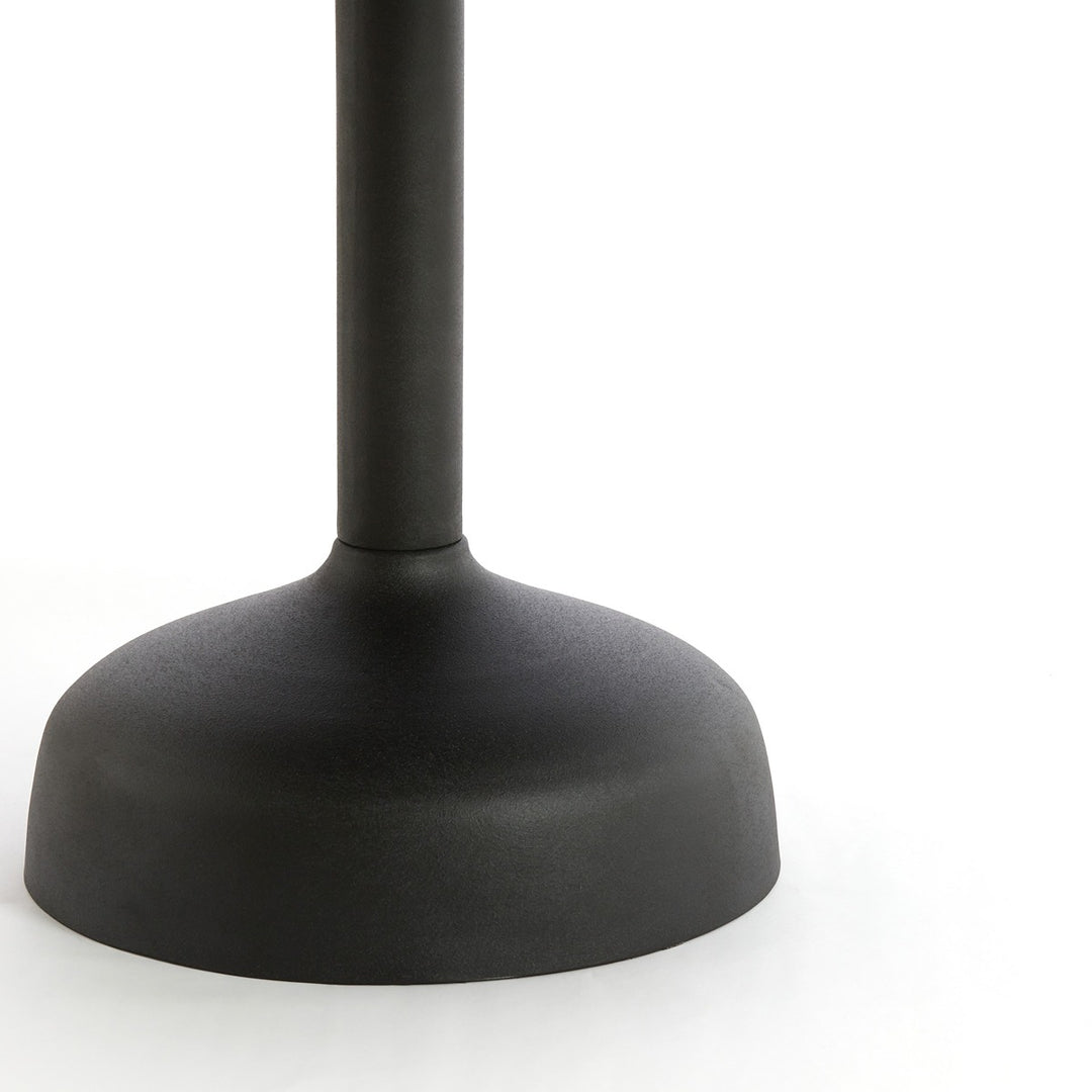 Tunja Wooden Round Dining Table - Black Light & Living 7