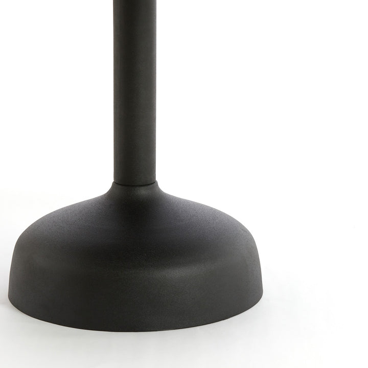 Tunja Wooden Round Dining Table - Black Light & Living 7