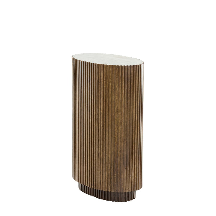 Dumosi Wooden Pillar - Dark Brown Light & Living 1