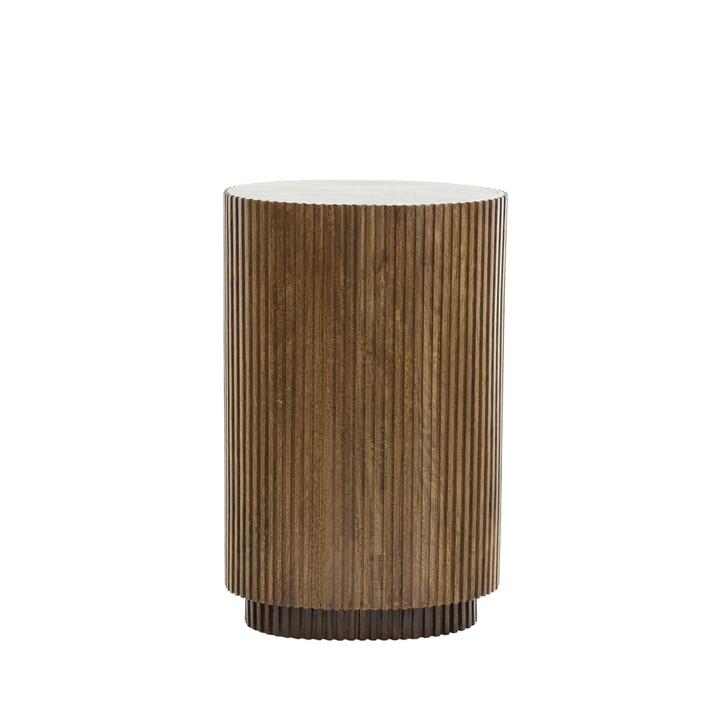 Dumosi Wooden Pillar - Dark Brown Light & Living 2