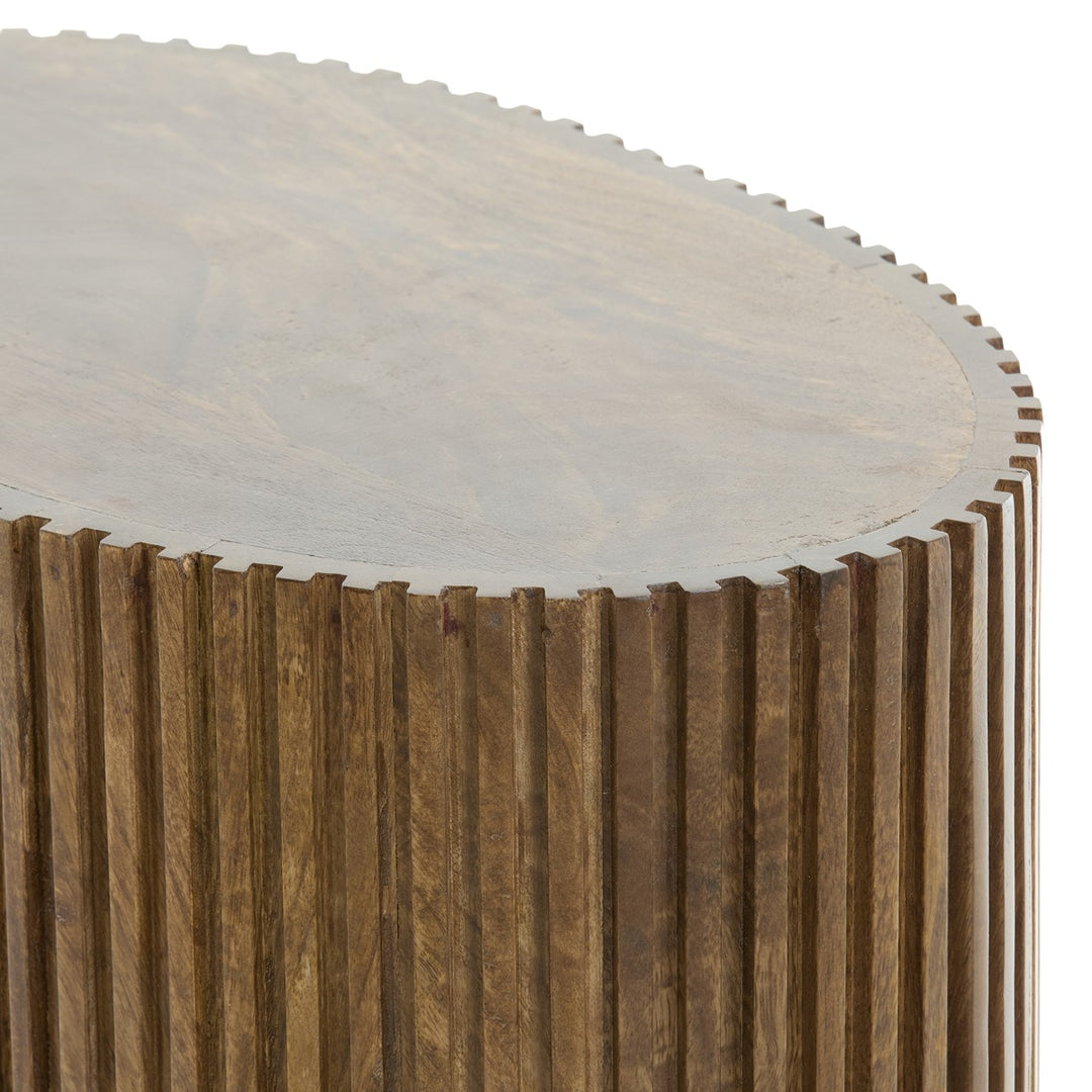 Dumosi Wooden Pillar - Dark Brown Light & Living 3