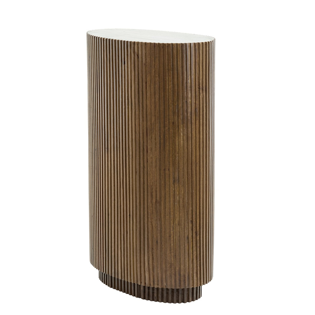 Dumosi Wooden Pillar - Dark Brown Light & Living 7