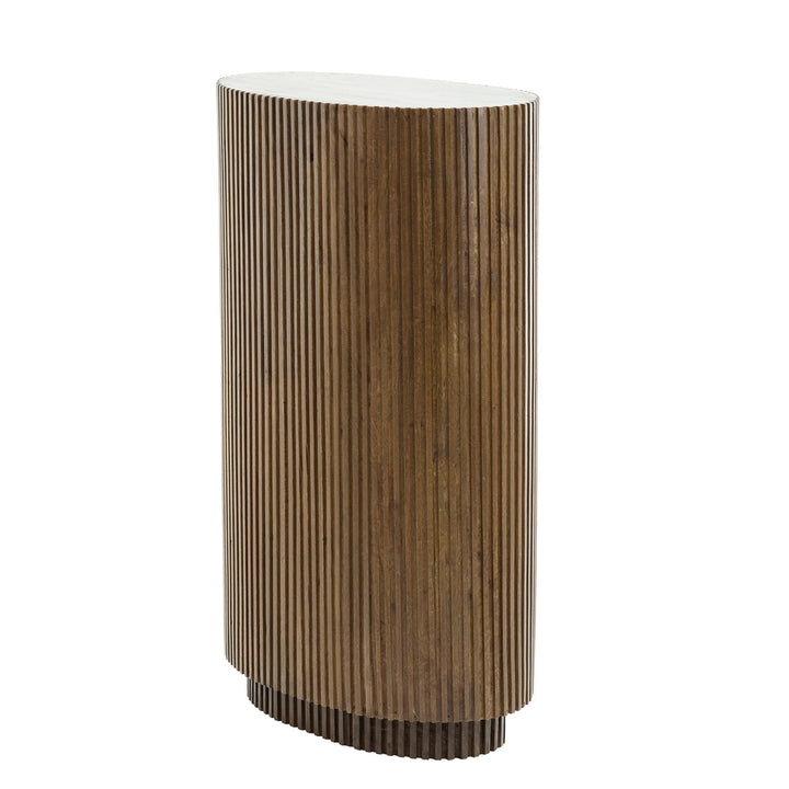 Dumosi Wooden Pillar - Dark Brown Light & Living 7