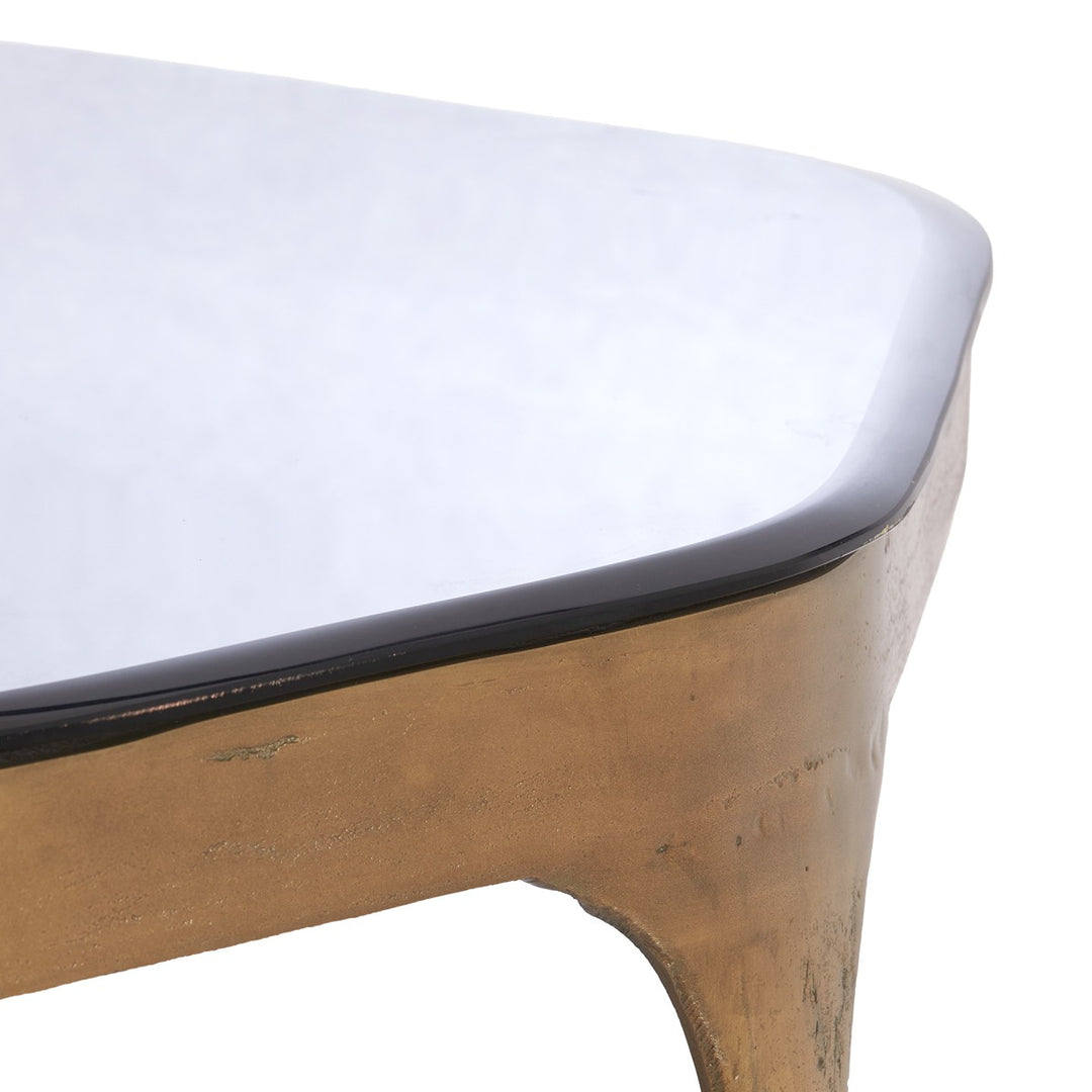 Avi Set of 2 Coffee Tables - Antique Bronze Light & Living 7