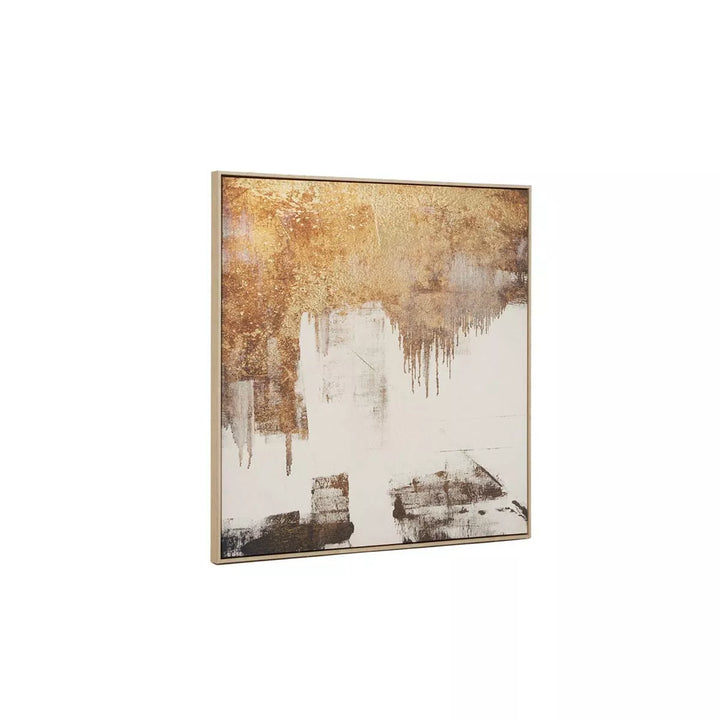 Astratto Abstract Gold Foil Wall Art