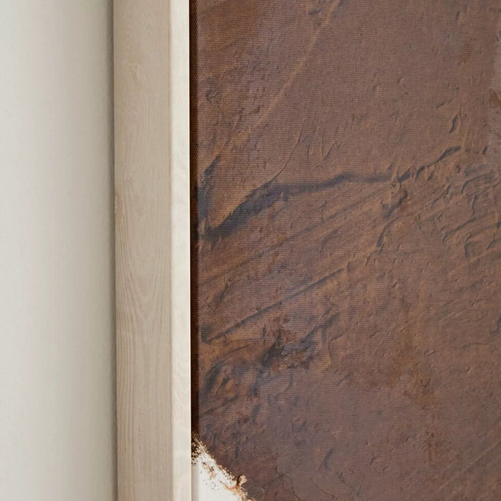 Astratto Brown & Natural Textured Wall Art