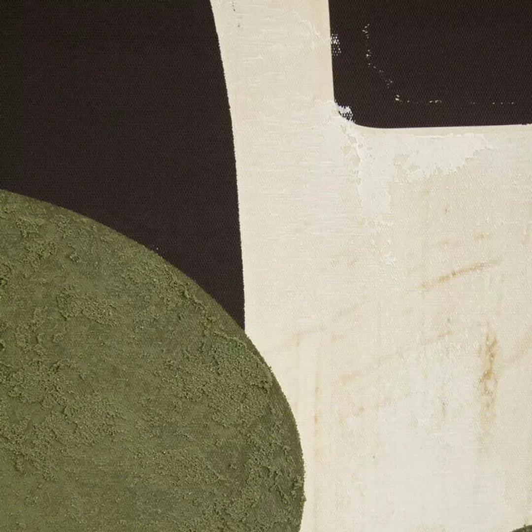 Astratto Green Textured Abstract Wall Art