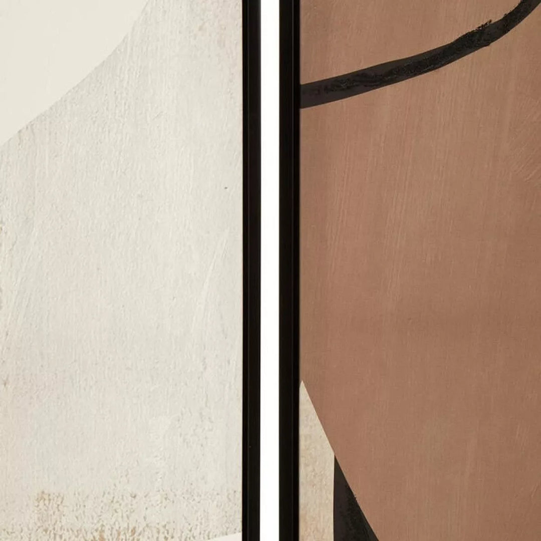 Astratto Set of 2 Abstract Earthy Tones Canvas Wall Art