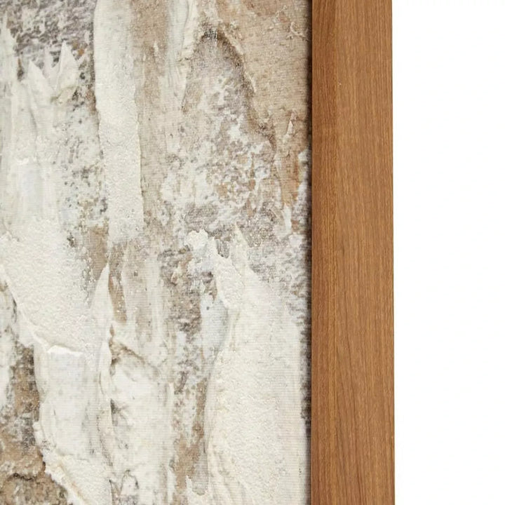 Astratto Set of 2 Neutral Hued Textured Wall Art