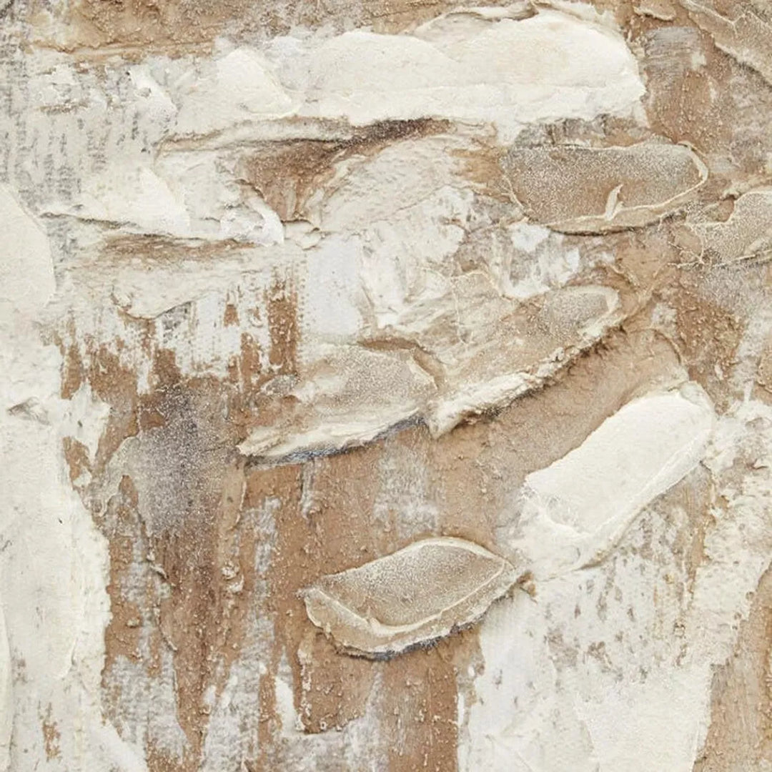 Astratto Set of 2 Neutral Hued Textured Wall Art
