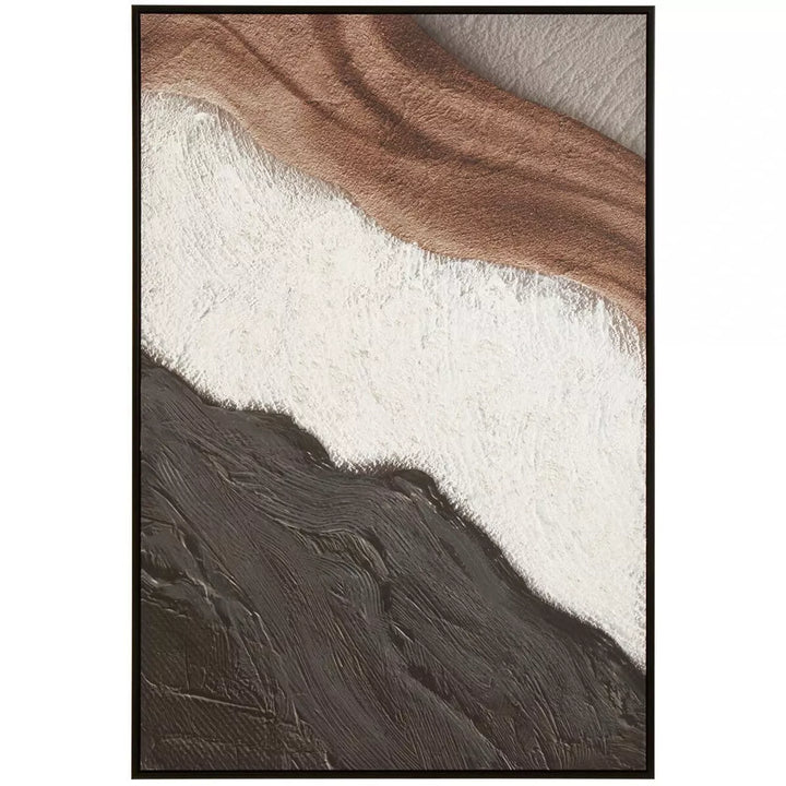 Astratto Earthy Tones Textured Wall Art