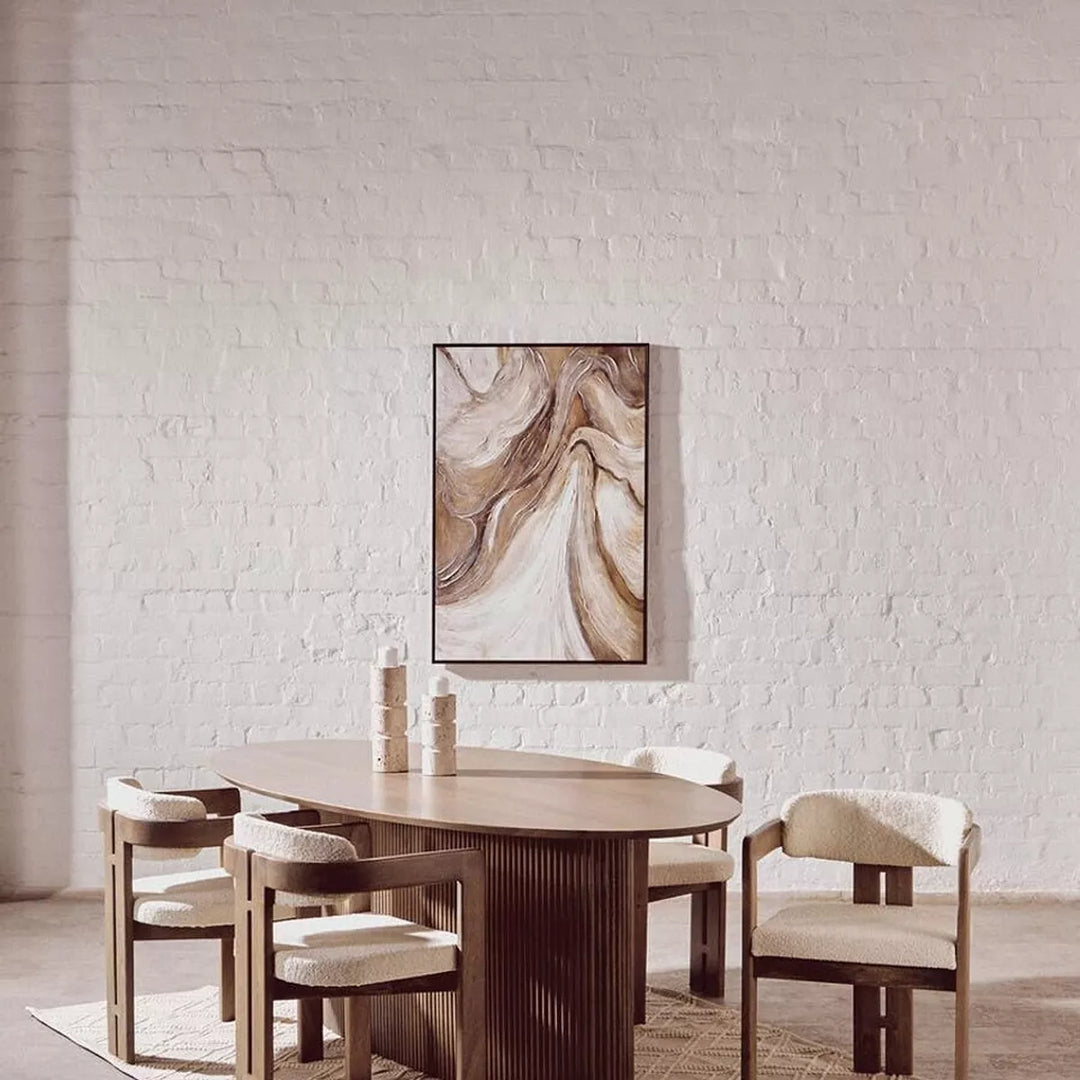 Astratto Neutral Abstract Textured Wall Art