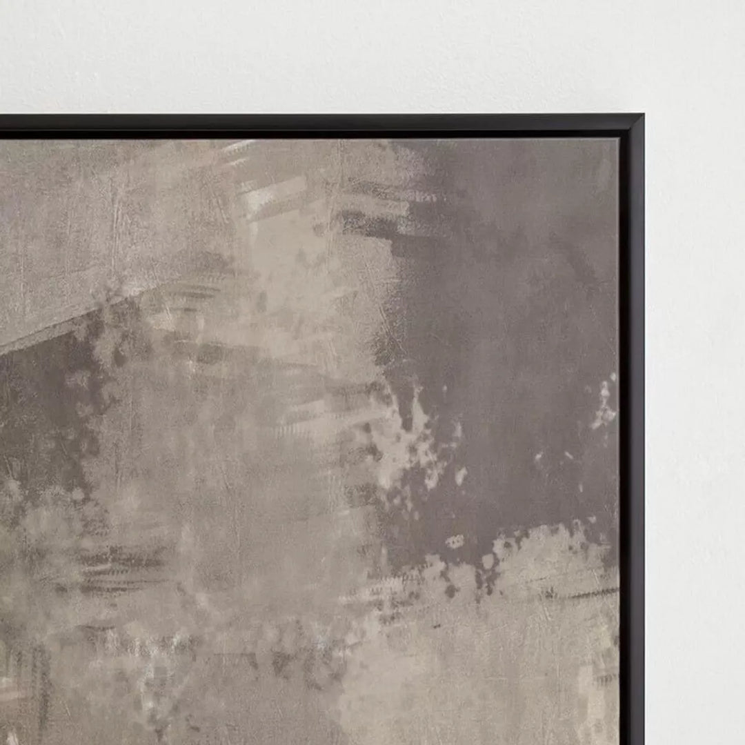 Astratto Monochrome Textured Canvas Wall Art