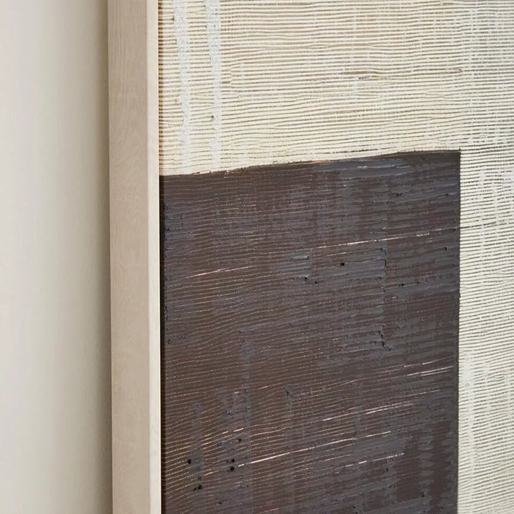 Astratto Neutral Abstract Textured Canvas Wall Art