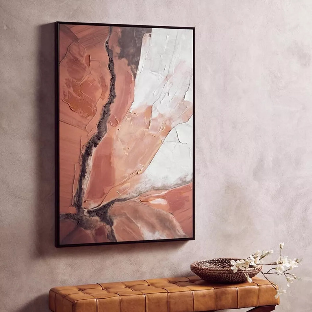 Astratto Multi Colour Abstract Textured Wall Art