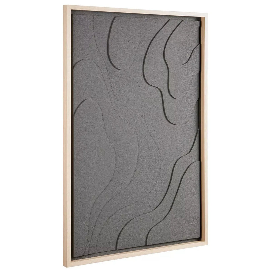 Astratto 3D Effect Green Wall Art