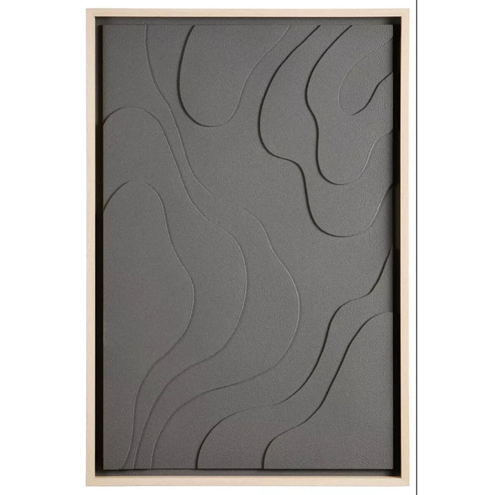 Astratto 3D Effect Green Wall Art