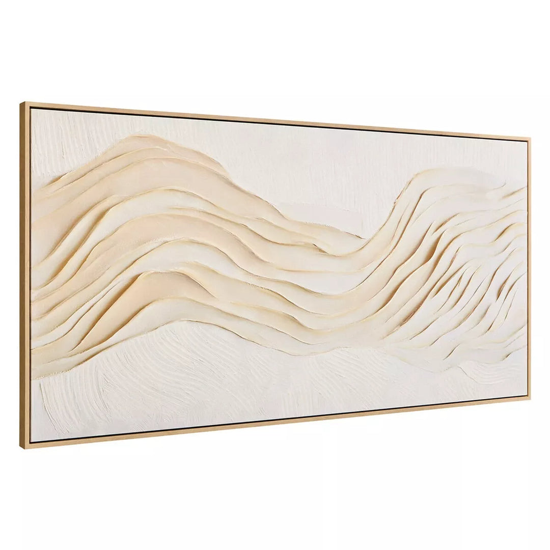Astratto Cream Textured Wall Art