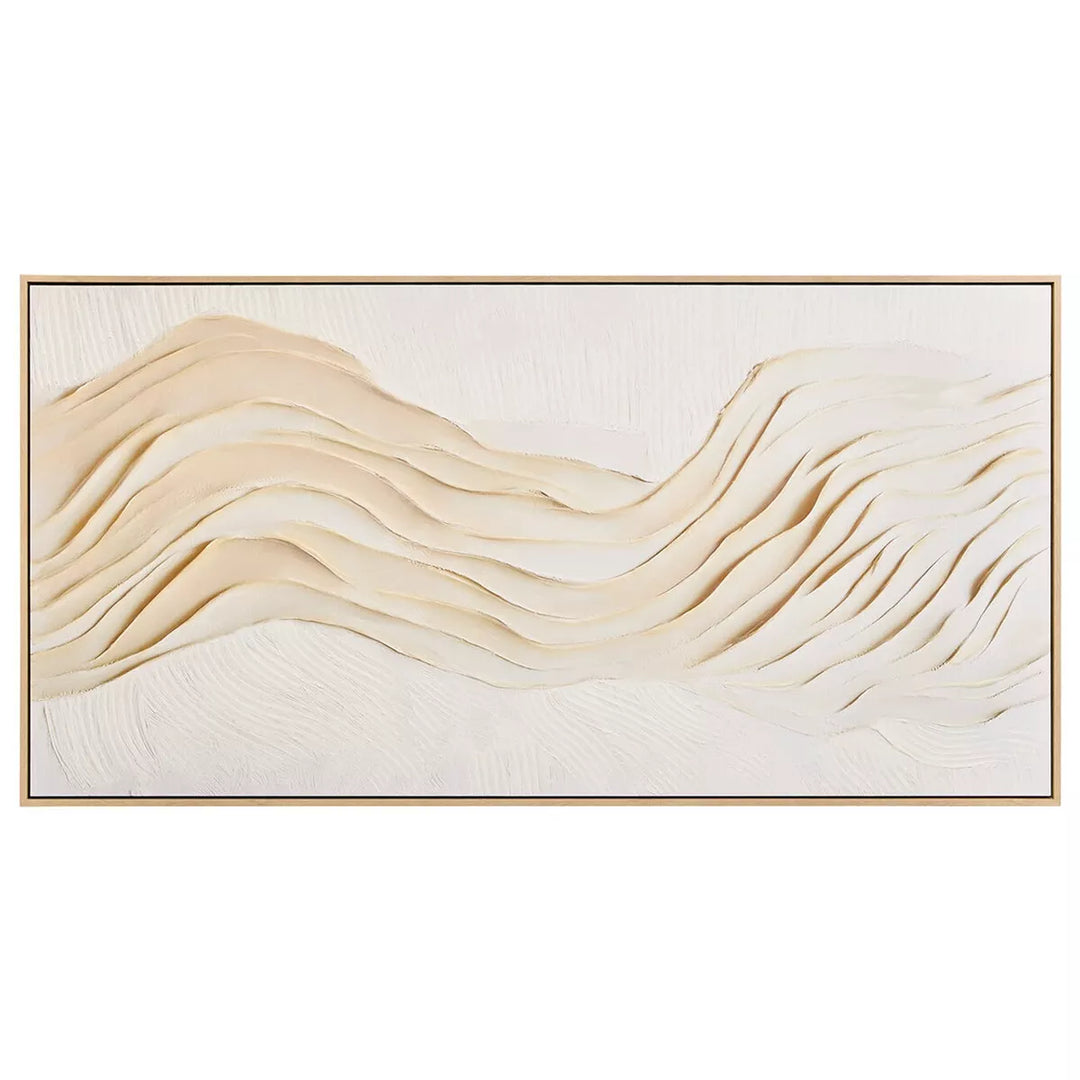 Astratto Cream Textured Wall Art