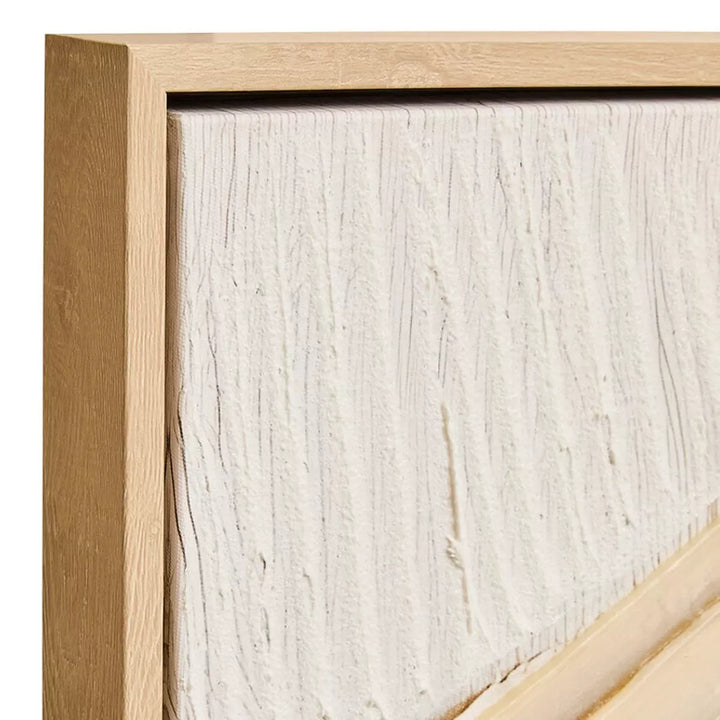 Astratto Cream Textured Wall Art