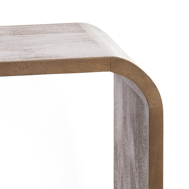 Labare Wooden Display Unit - Light Brown Light & Living 4