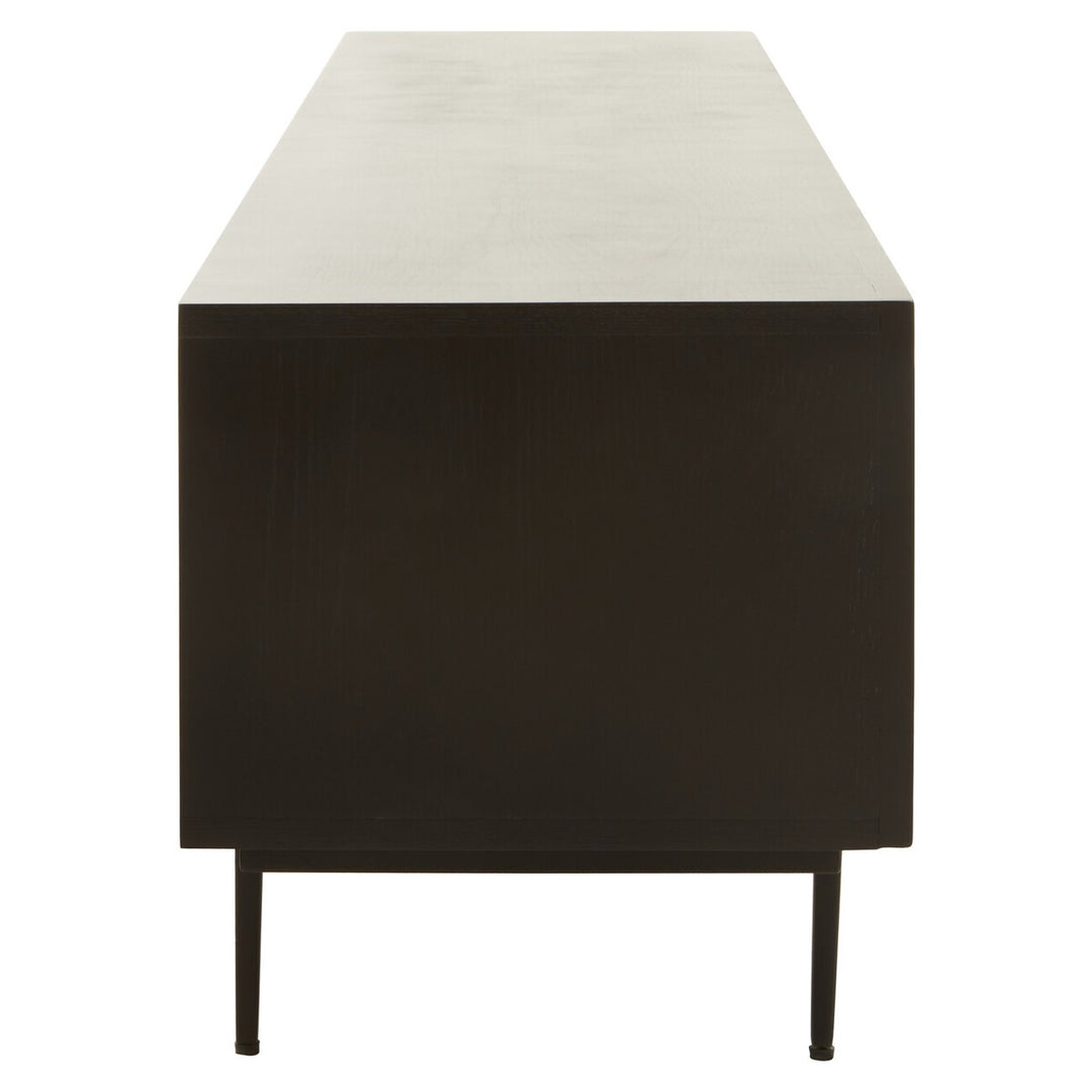 Jakara Wooden Media Unit - Black Premier 4