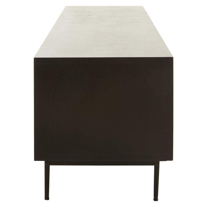 Jakara Wooden Media Unit - Black Premier 4