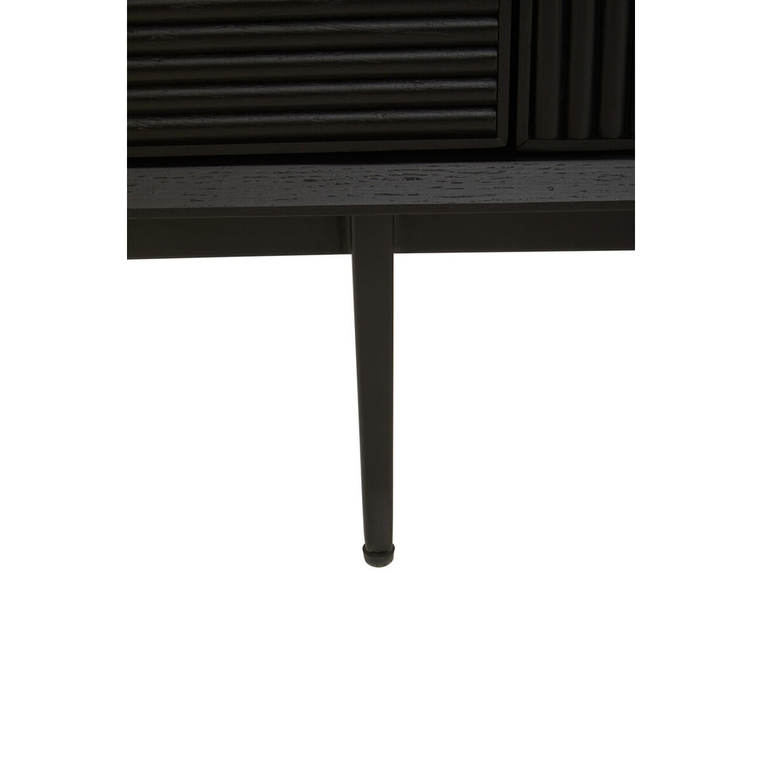 Jakara Wooden Media Unit - Black Premier 10