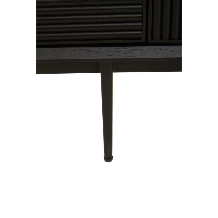 Jakara Wooden Media Unit - Black Premier 10