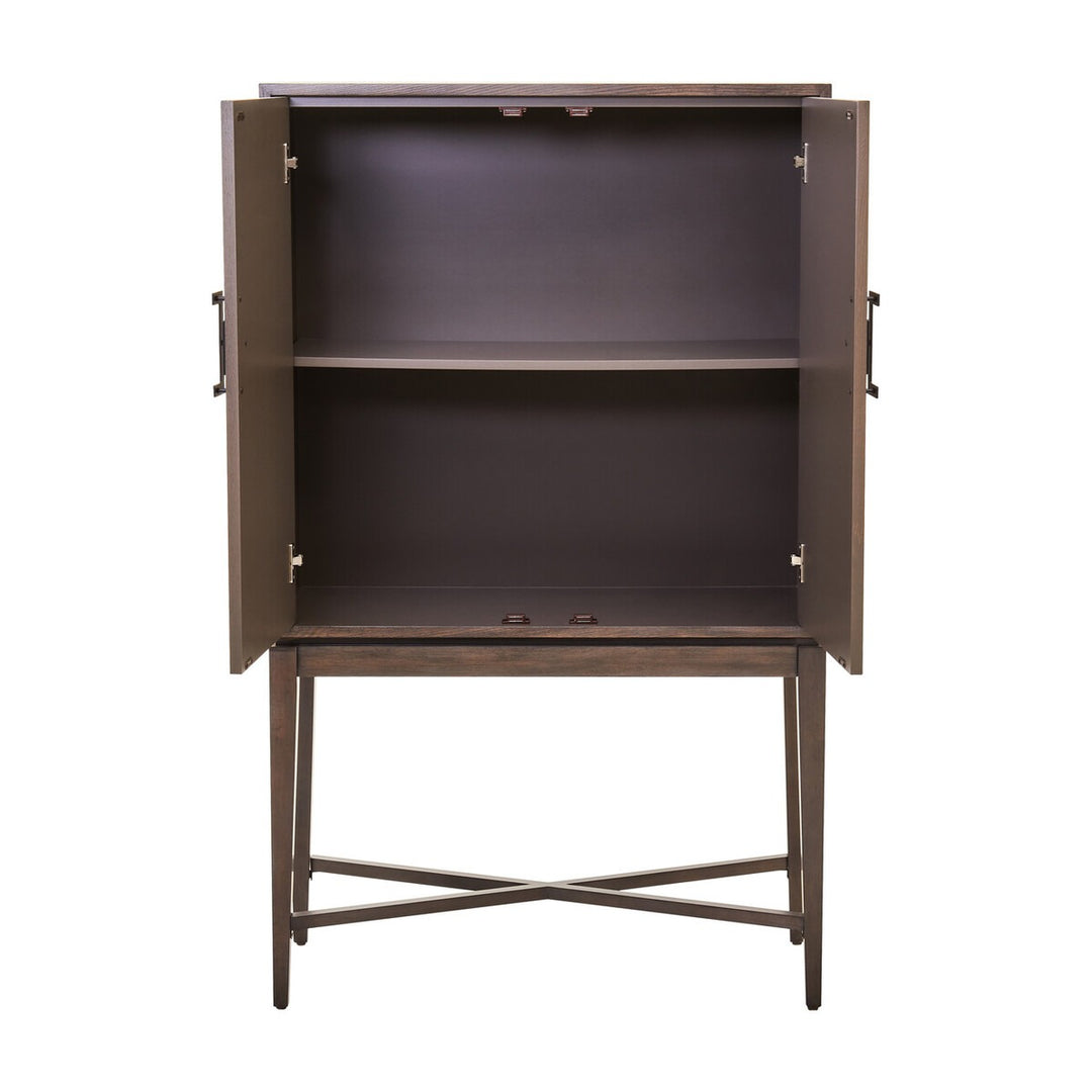 Dimaro Cabinet - Antique Brown Premier 6