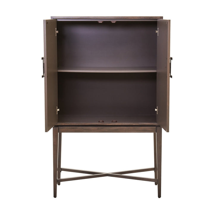 Dimaro Cabinet - Antique Brown Premier 6