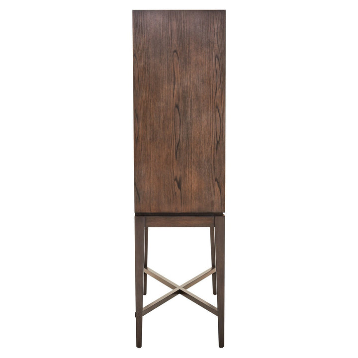 Dimaro Cabinet - Antique Brown Premier 7
