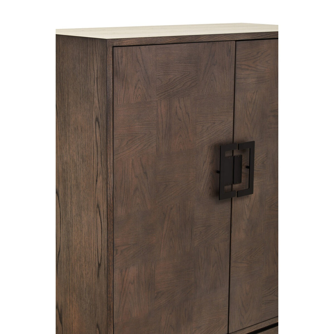 Dimaro Cabinet - Antique Brown Premier 14