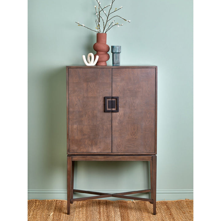 Dimaro Cabinet - Antique Brown Premier 2
