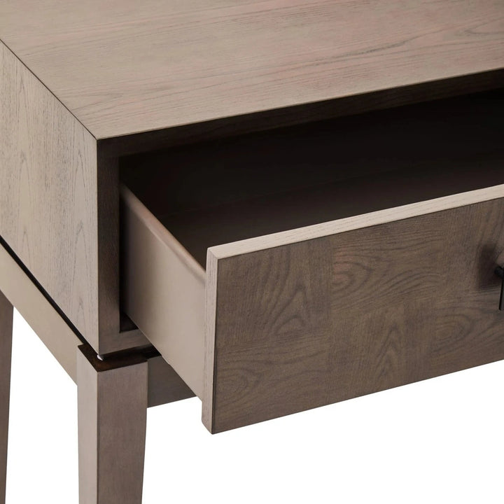 Dianthe Two Drawer Console Table - Antique Grey