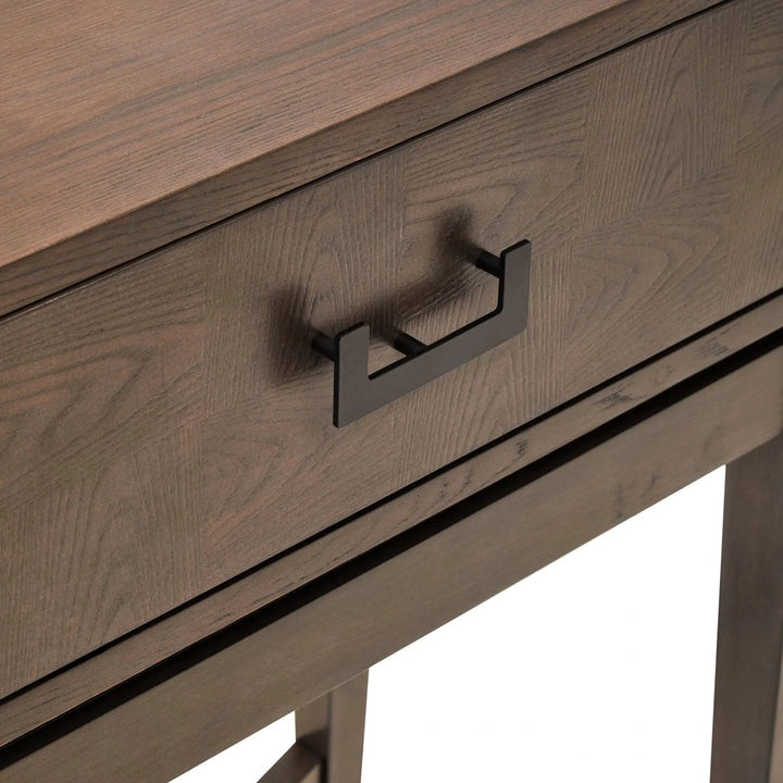 Dianthe Two Drawer Console Table - Antique Grey