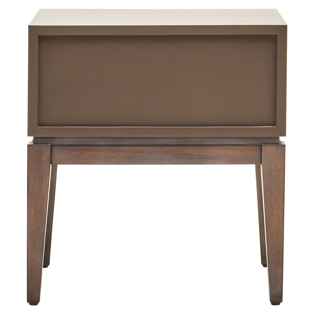 Dimaro 1 Drawer Rectangular Side Table - Antique Brown Premier 8